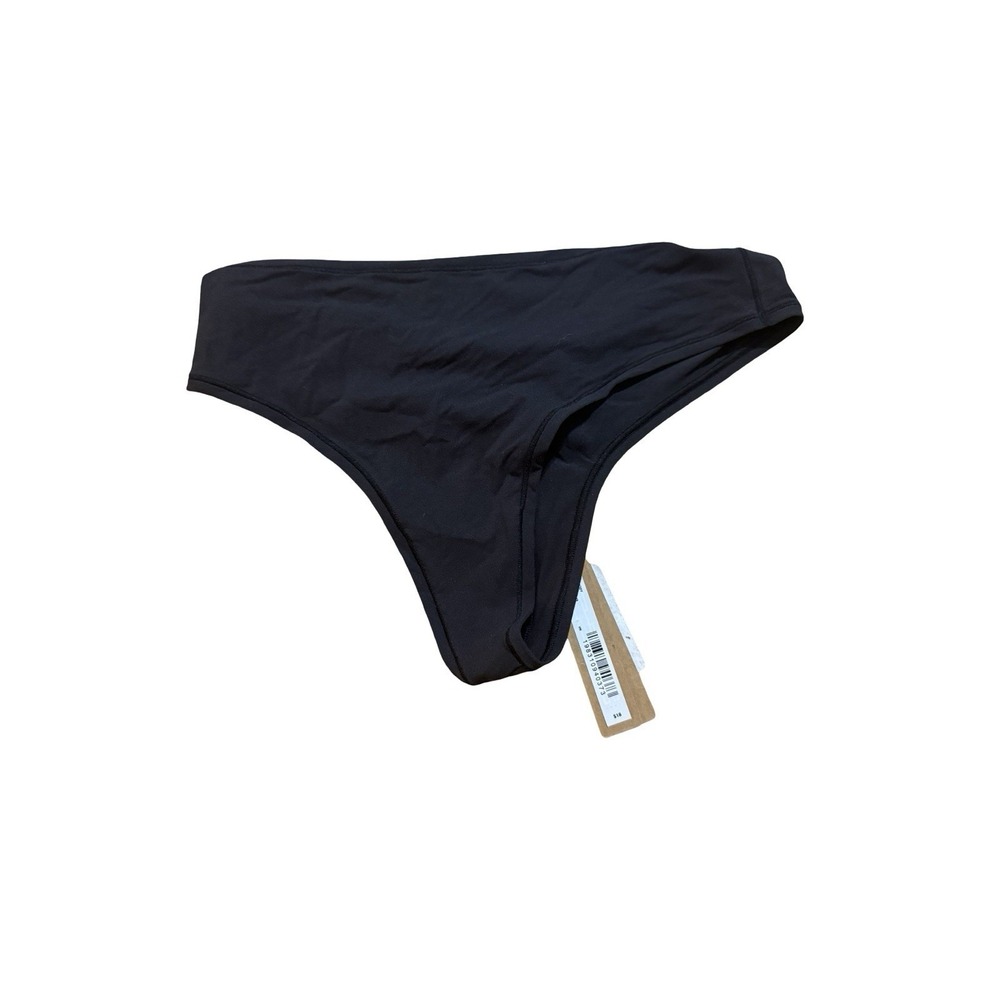Skims Fits Everybody Thong Panties NEW - Onyx - Small - Picture 3 of 5
